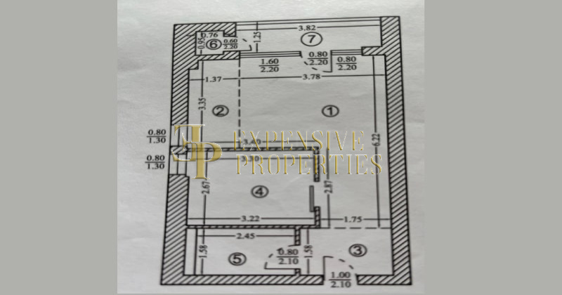 Apartament de vanzare Bucuresti soseaua Dobroesti – locuința perfectă pentru un nou început: 0724.126.766: Estic Park: planul locuintei