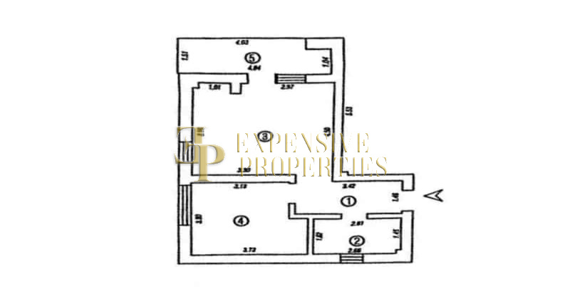 Apartamentul perfect in Navodari de vanzare | Cumpără un apartament în Năvodari Plan Releveu