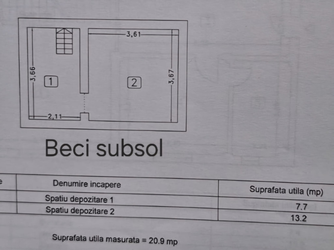 Casa (vila) de vanzare jud.Constanta: Palazu Mare ⭐ 2 etaje   8 camere: Residence Pomaria: plan proprietate 3