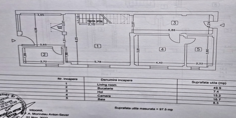Casa (vila) de vanzare jud.Constanta: Palazu Mare ⭐ 2 etaje 8 camere: Residence Pomaria: plan proprietate 2 Casa (vila) de vanzare jud.Constanta: Palazu Mare ⭐ 2 etaje 8 camere: Residence Pomaria: plan proprietate 2